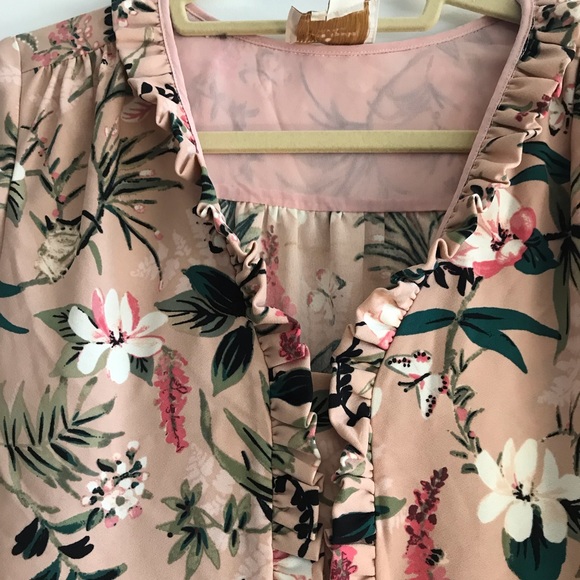 NWOT Kate Spade long sleeved floral dress - Picture 4 of 8